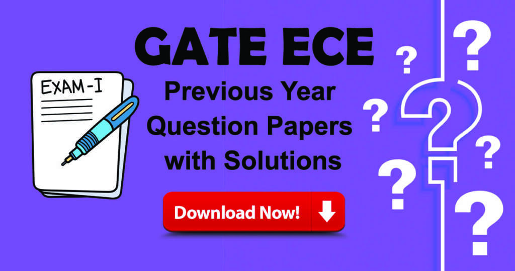 GATE ECE Question Paper with Solution PDF