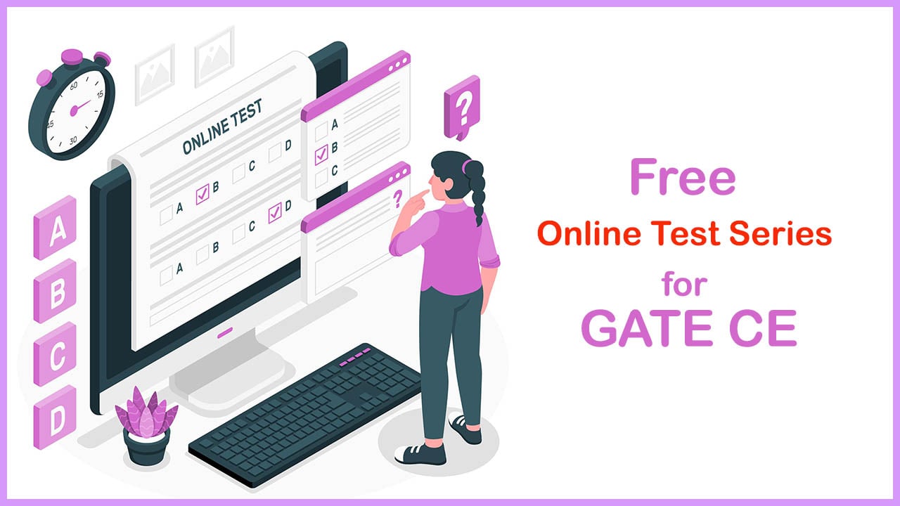 GATE CE Previous Year Question Papers with MCQ Free Online Test Series