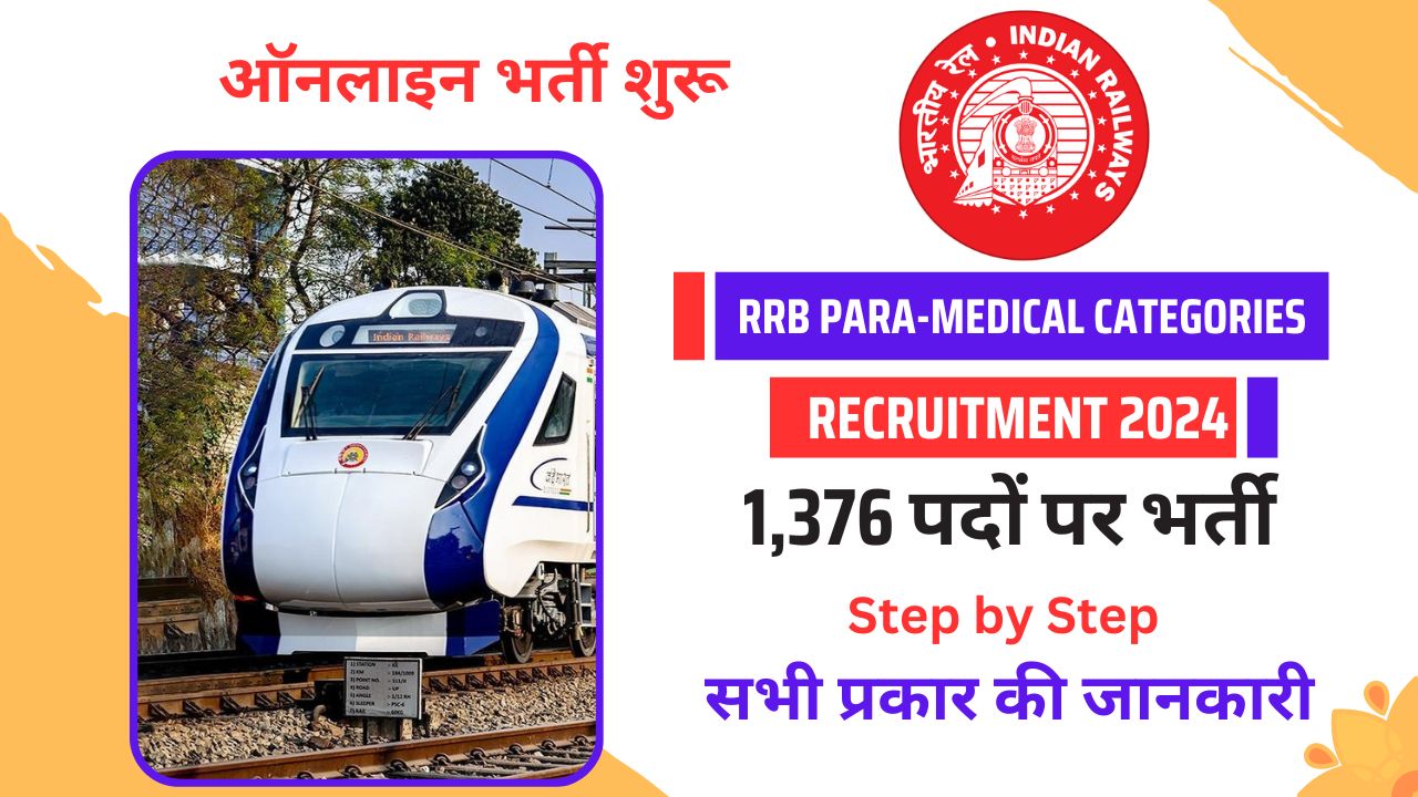 RRB Paramedical Recruitment 2024