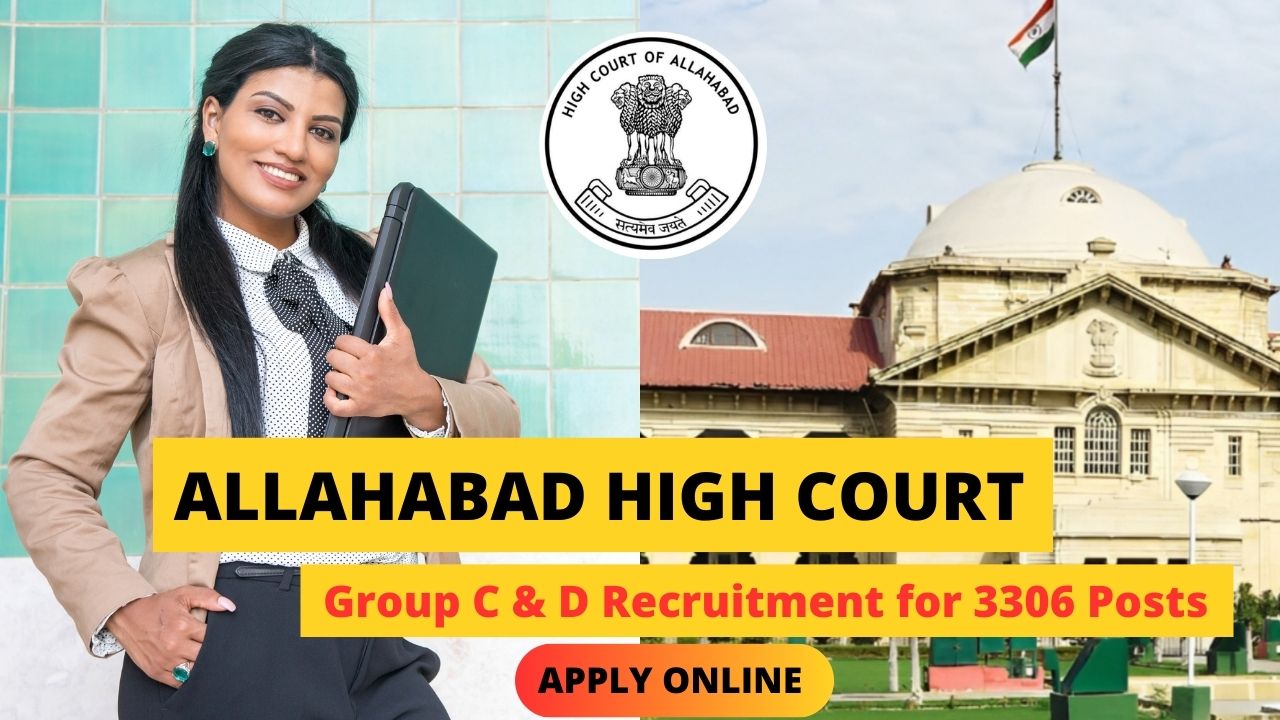 Allahabad High Court group C and D Vacancy